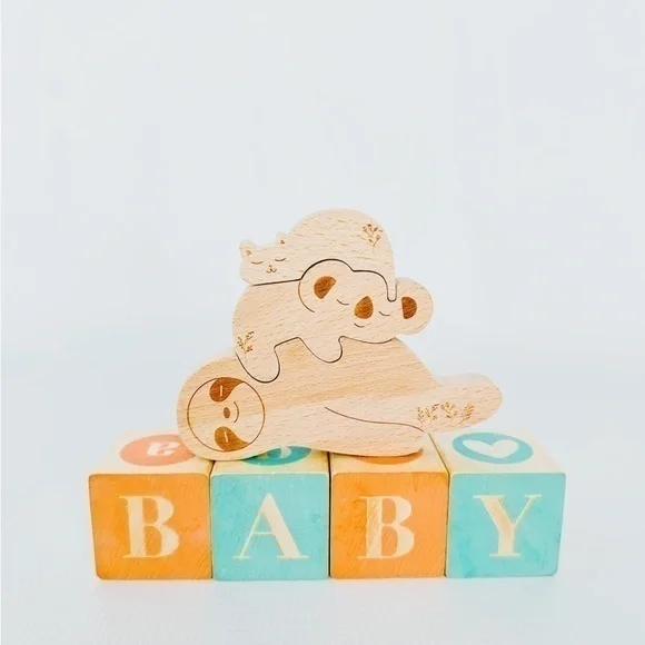 Wood Baby Decor / Toys - Picture 1 of 12